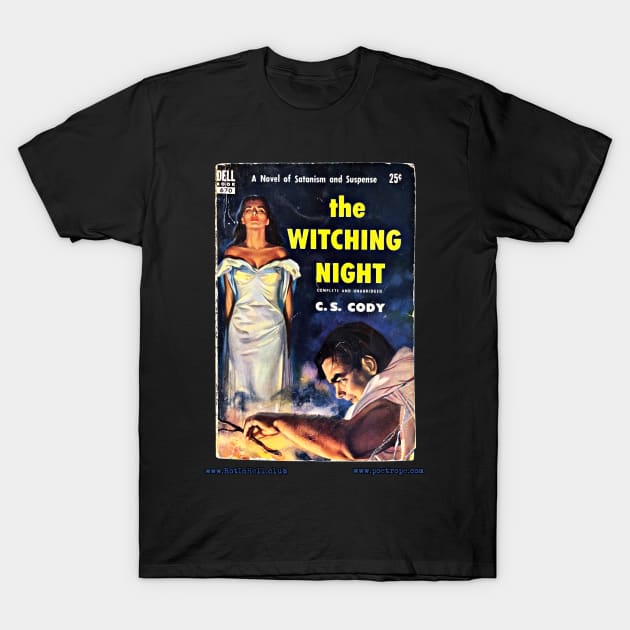 THE WITCHING NIGHT by C. S. Cody T-Shirt by Rot In Hell Club